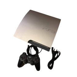 Playstation 3 Slim 320Go Édition Silver + Manette