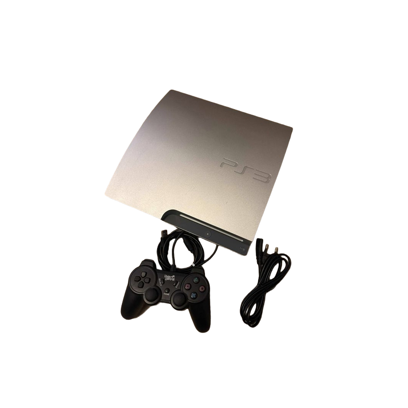 Playstation 3 Slim 320Go Édition Silver + Manette