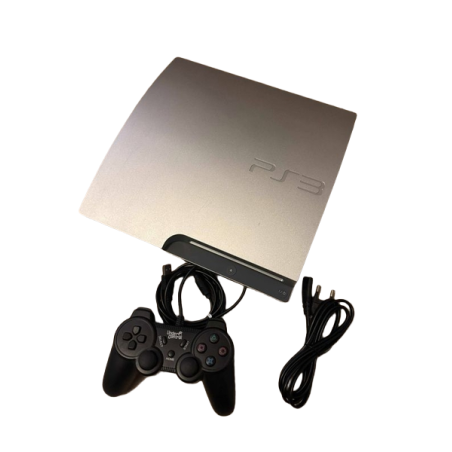 Playstation 3 Slim 320Go Édition Silver + Manette