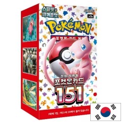Mini Display de 20 Boosters SV2A Pokémon 151 - KR