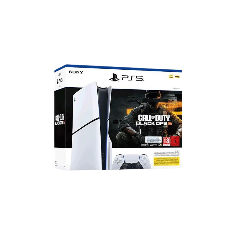 Playstation 5 Slim Call of Duty : Black Ops 6 avec 1 Manette Sans Fil DualSense ( SUR COMMANDE ) Playstation 5 Slim Call of Duty : Black Ops 6 avec 1 Manette Sans Fil DualSense ( SUR COMMANDE )
