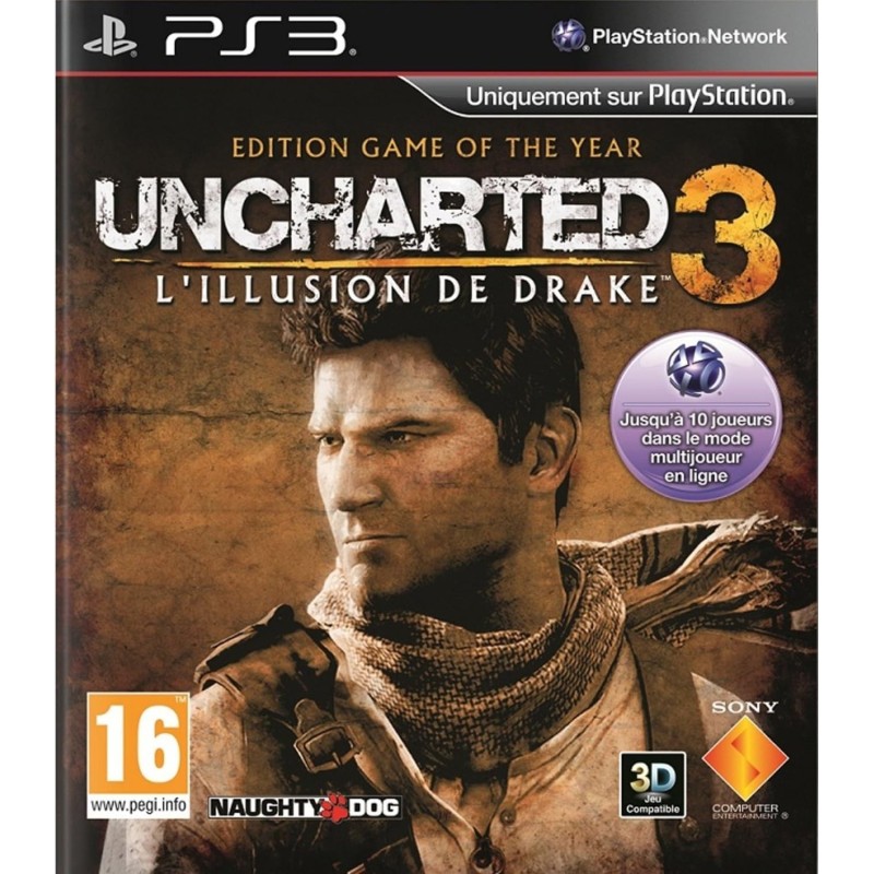 Uncharted 3 : l'illusion de Drake Édition Game Of The Year PS3 | Occasion