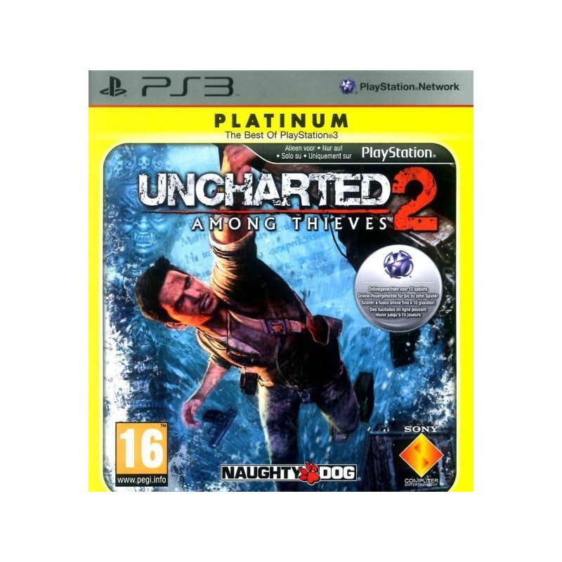 Uncharted 2: Among Thieves Édition Platinum PS3 | Occasion
