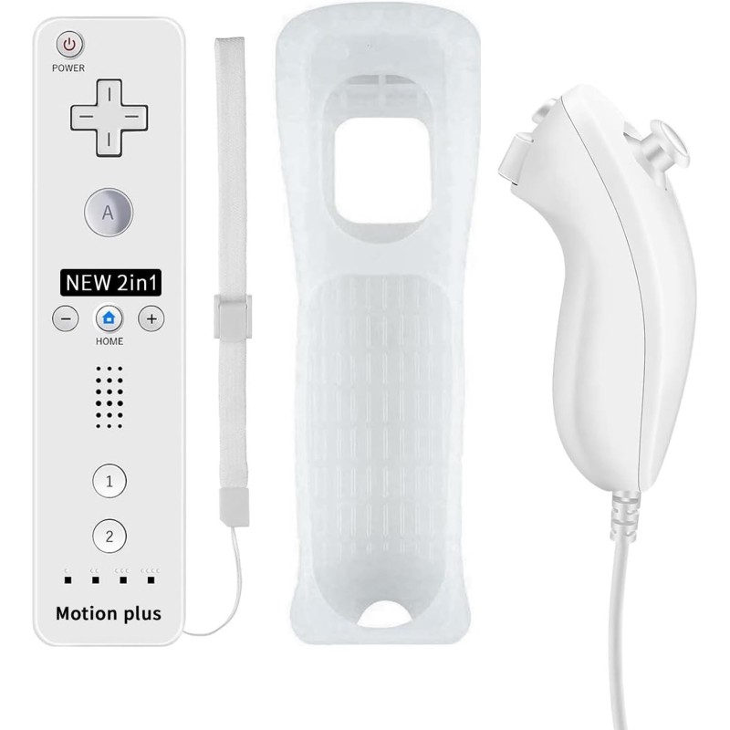 Manette Wiimote + Nunchuk pour Wii