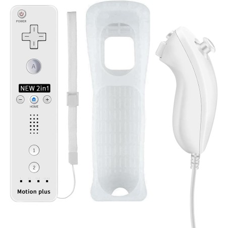 Manette Wiimote + Nunchuk pour Wii