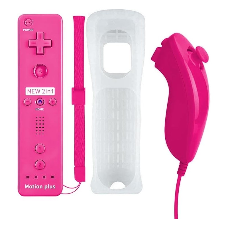 Manette Wiimote + Nunchuk pour Wii