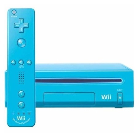 Nintendo Wii Bleue + 1 Manette | Reconditionné