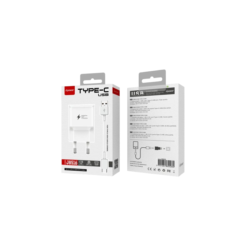 Chargeur Complet USB vers USB-C Chargeur Complet USB vers USB-C