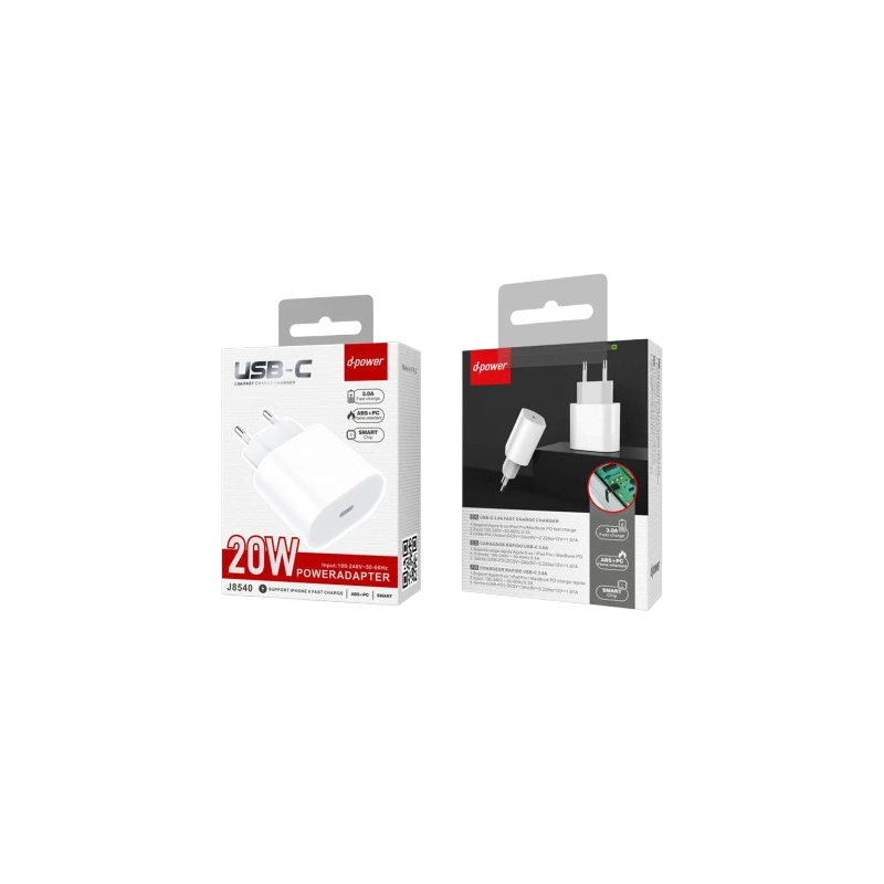 Adaptateur Secteur USB-C 20W Adaptateur Secteur USB-C 20W