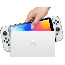 Pack Nintendo Switch OLED Édition Blanche + Joy-Con + Sacoche + MicroSD 128Go Sandisk