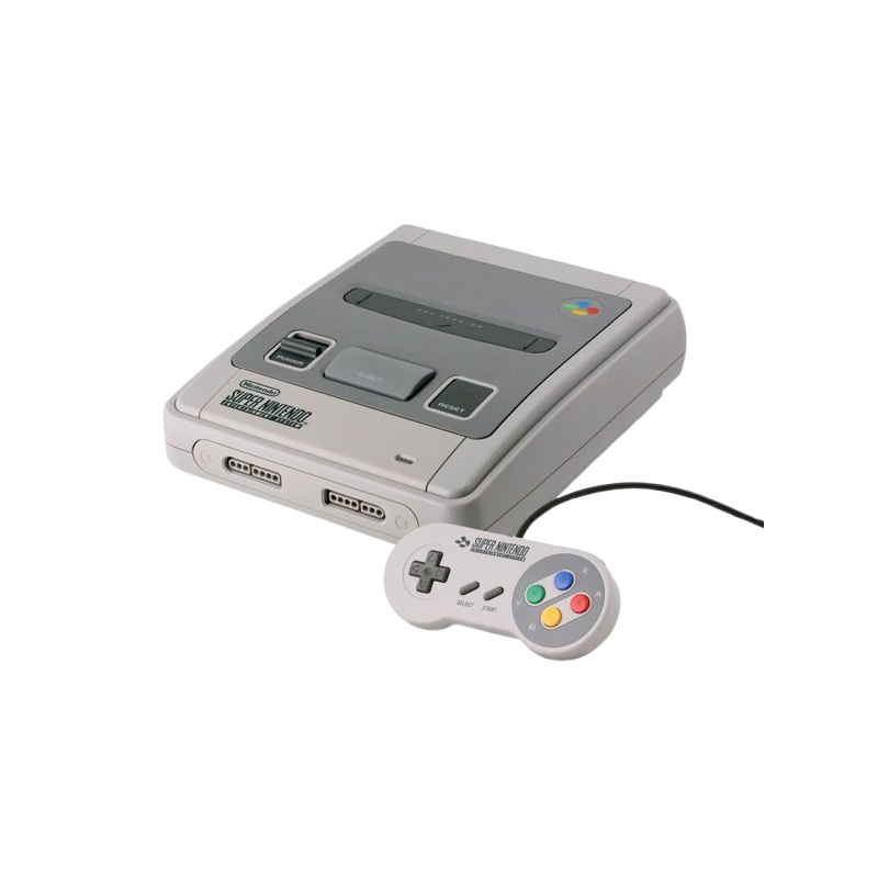 Super Nintendo ( SNES ) + 1 Manette Occasion Super Nintendo ( SNES ) + 1 Manette Occasion