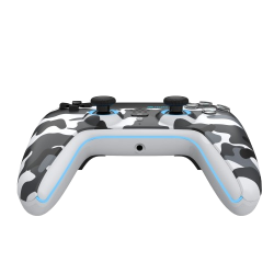 Manette Sans Fil PS5 Camouflage Blanc avec LED