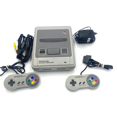 Nintendo Super Famicom + 2 manettes | Reconditionné (SNES import Japon)