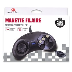 Manette 6 boutons MegaDrive / Genesis / MasterSystem