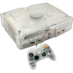 Xbox Origine Crystal + 1 Manette | Reconditionné