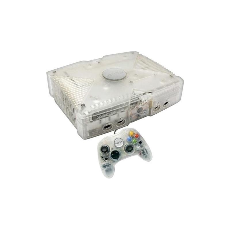 Xbox Origine Crystal + 1 Manette | Reconditionné