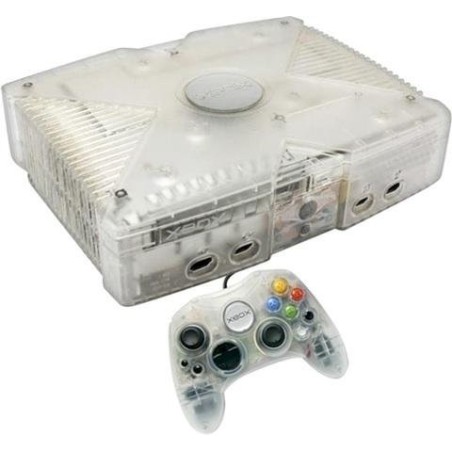Xbox Origine Crystal + 1 Manette | Reconditionné