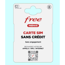 Carte SIM Free Prépayé
