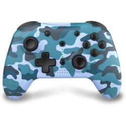 Manette Sans Fil Switch / Switch OLED Navy Camo Bleu - Under Control