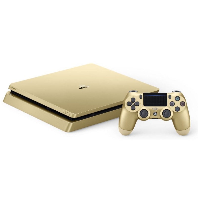 Playstation 4 Slim GOLD ÉDITION LIMITÉ avec 1 Manette Sans Fil OCCASION Playstation 4 Slim GOLD ÉDITION LIMITÉ avec 1 Manette Sans Fil OCCASION