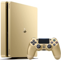 Playstation 4 Slim GOLD ÉDITION LIMITÉ avec 1 Manette Sans Fil OCCASION
