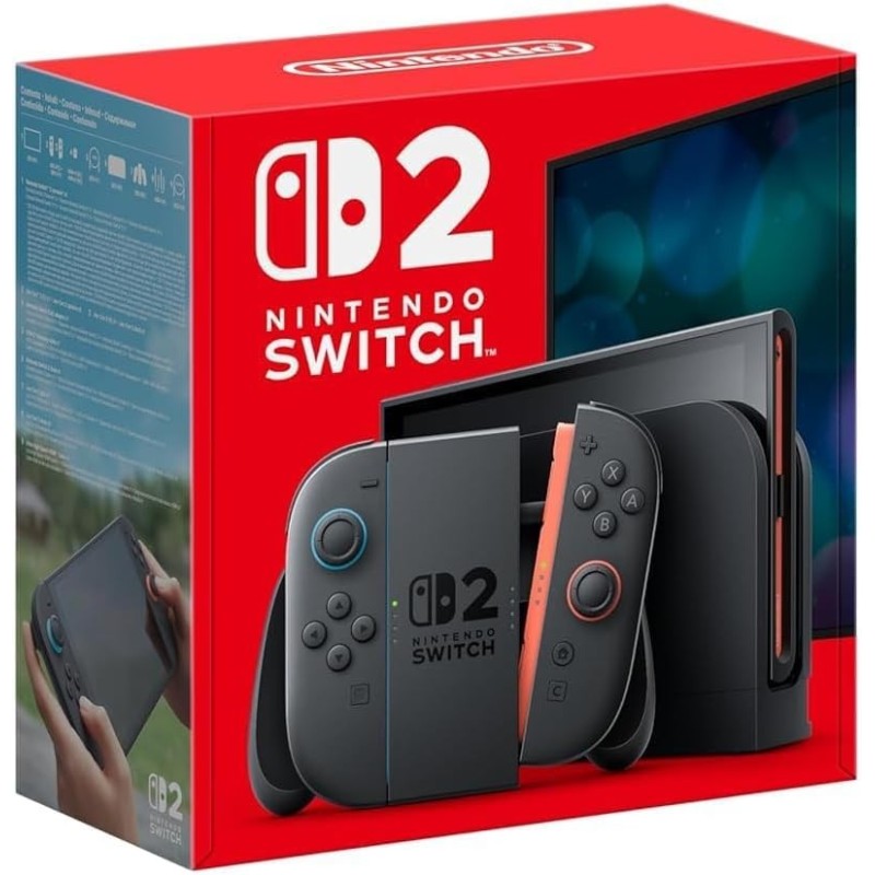Nintendo Switch 2 - (Batterie Remplaçable par L'utilisateur)